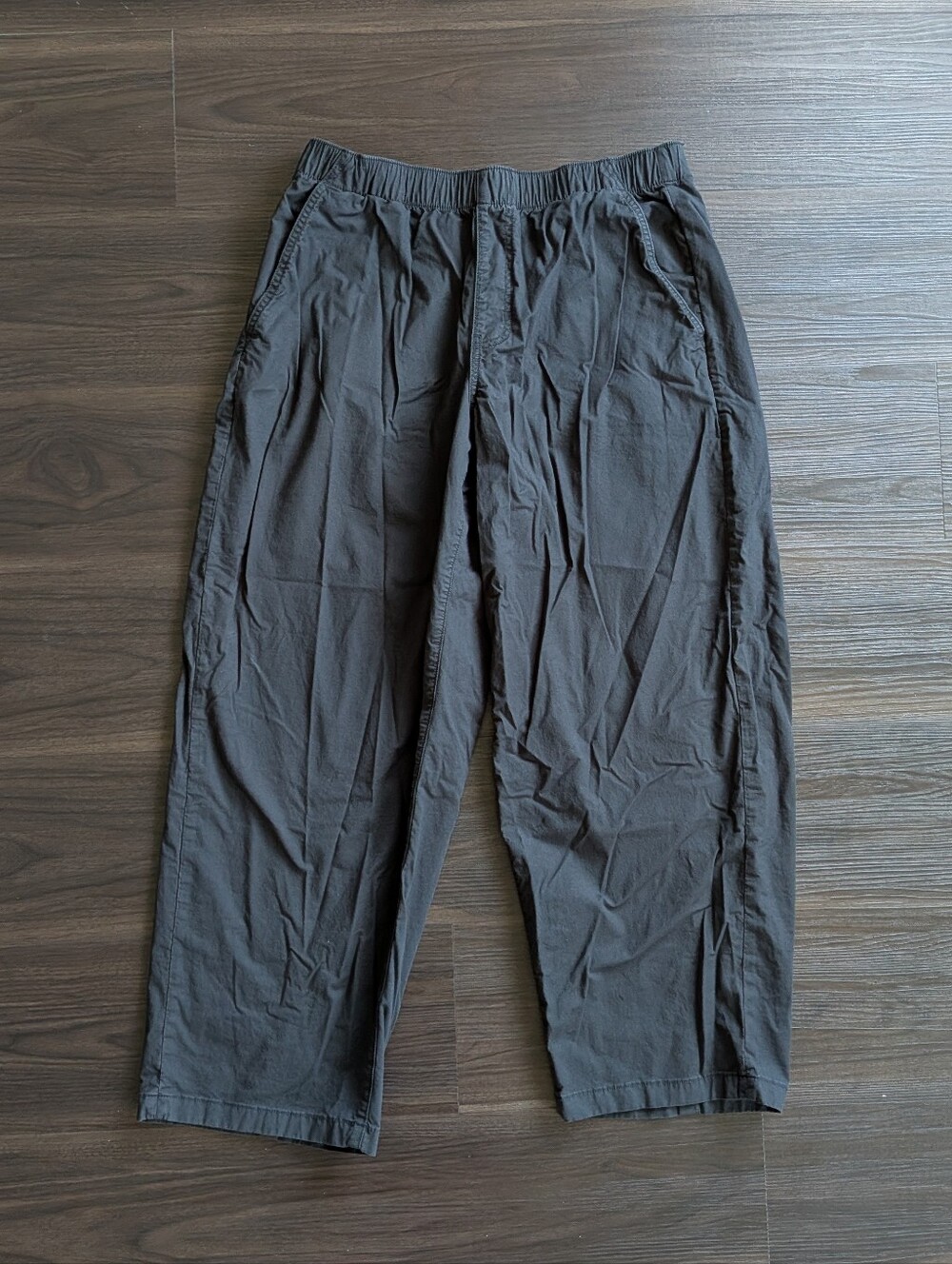 American Eagle Barrel Leg Pants Fall Boho Goth Cotton Medium